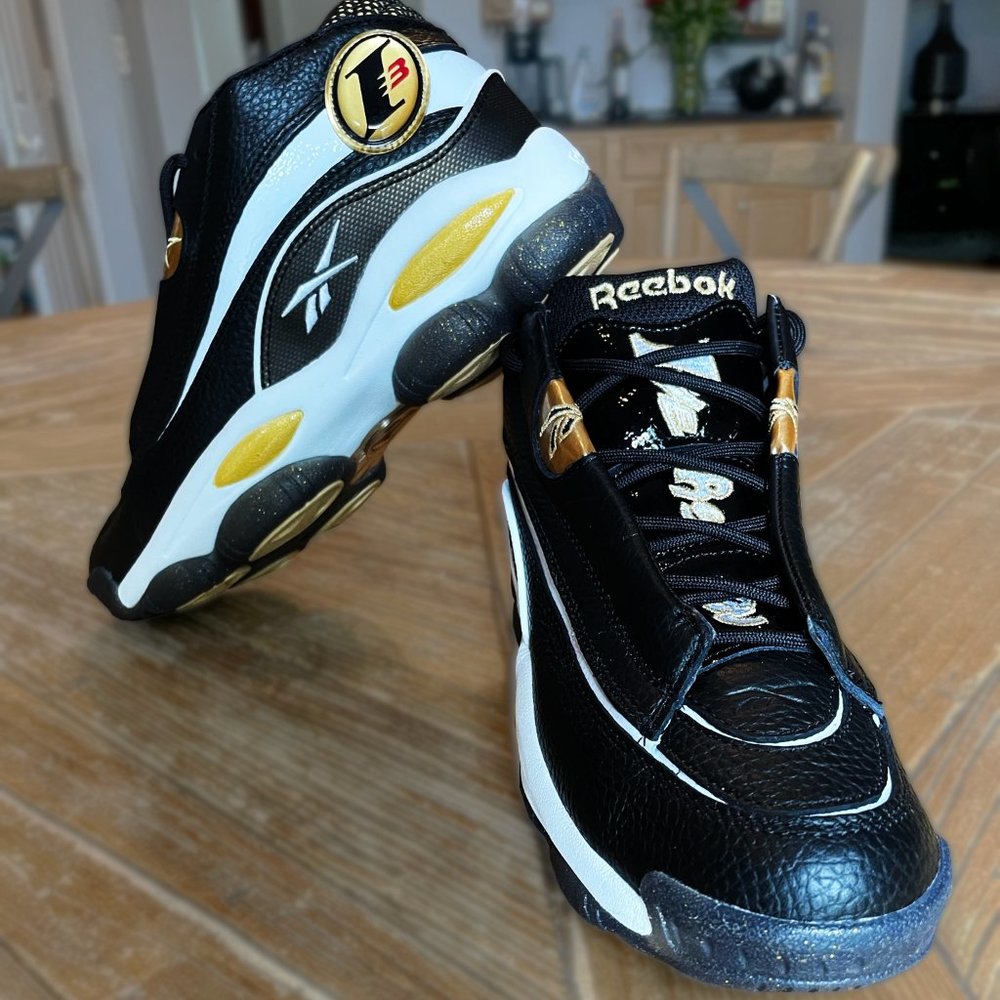 ALLEN IVERSON REEBOK THE ANSWER  DMX BASKETBALL SHOES